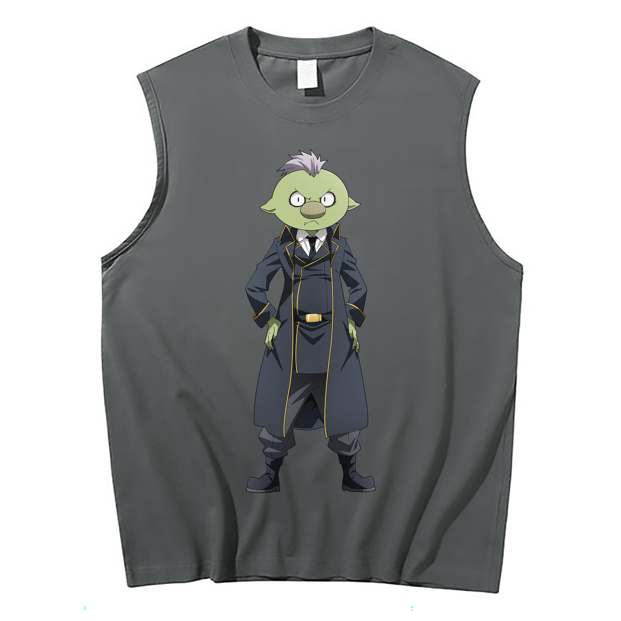 （画像用） 転スラ Regarding Reincarnated to Slime コットン100％タンクトップ（フロントプリント）